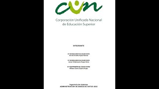 Administración de bases de datos ACA 3 Cun
