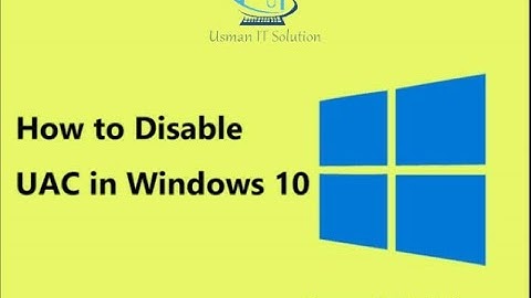 How To Disable UAC Remote Restrictions In Windows 10 | Disabled UAC Windows 10 |