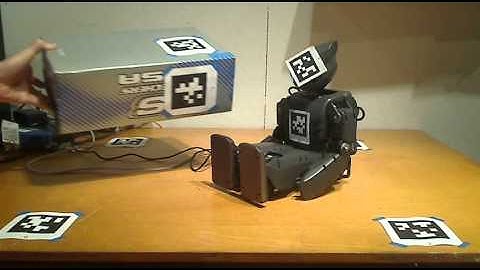 DARwIn-OP Object Tracking Using April Tag Localization