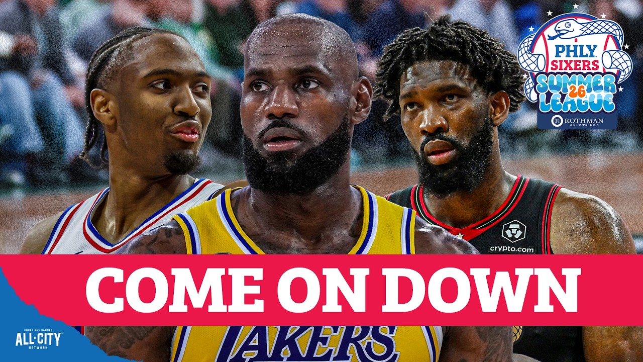 Tyrese Maxey, 76ers' Stars Make MAJOR Play For LeBron James To Philly | PHLY Sixers Podcast