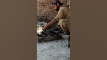 Manual Paver Block Making #shorts