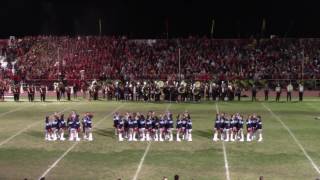 2016 PVHS Cheer Routine during varsity halftime against Chico High (Almond Bowl)