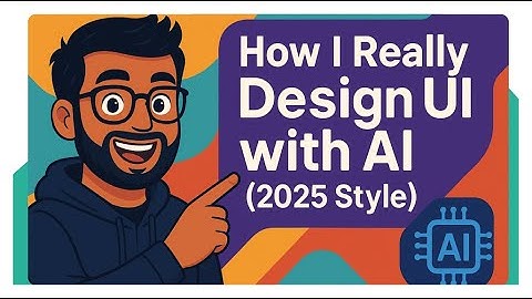 How I use AI tools for UI/UX Design in 2025 ! My real examples and tips