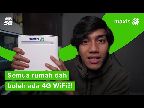 Maxis Home 4G WiFi | Muiz Kagum Dengan WiFi Kediaman Ni