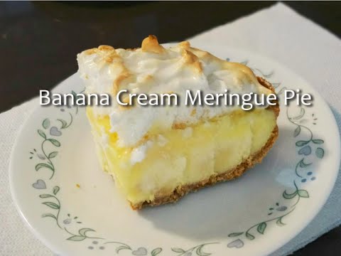 Video: Banana Cream Meringue Cake
