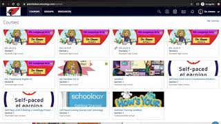 How to Login to Schoology - PPS (Spanish)