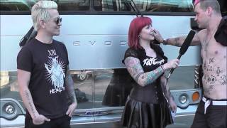 Coal Chamber Interview 2015 with Meegs and Mikey talk new album, tour, and tattoos