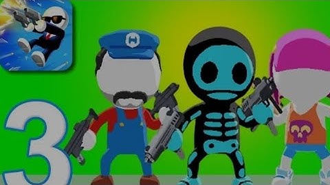 JOHNNY TRIGGER GAMEPLAY WALKTHROUGH PART 3- LEVELS 31-40 (IOS ANDROID)