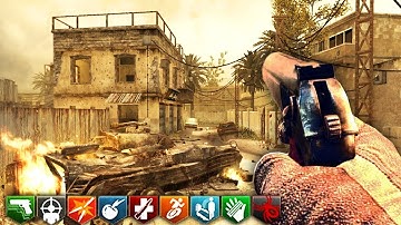 Call of Duty World at War | Custom Zombie Map: Backlot | Gameplay