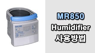 MR850 humidifier for a ventilator (fisher&paykel)