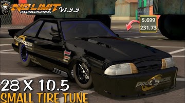 Fox Body Mustang Small Tire Tuning No Limit Drag Racing 2 V1.9.9 Full system tune