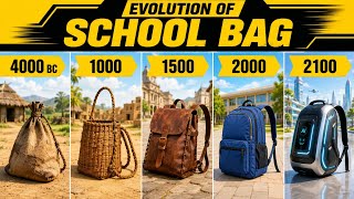 School Bag Evolution | From Leather Satchels to Smart Backpacks of the Future #evolution