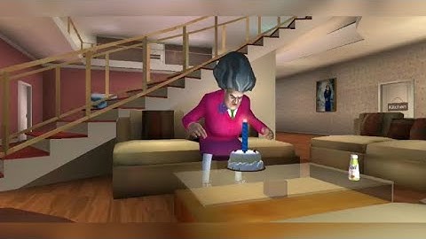 Scary Teacher 3D | party pooper game play walk through (iOS android)
