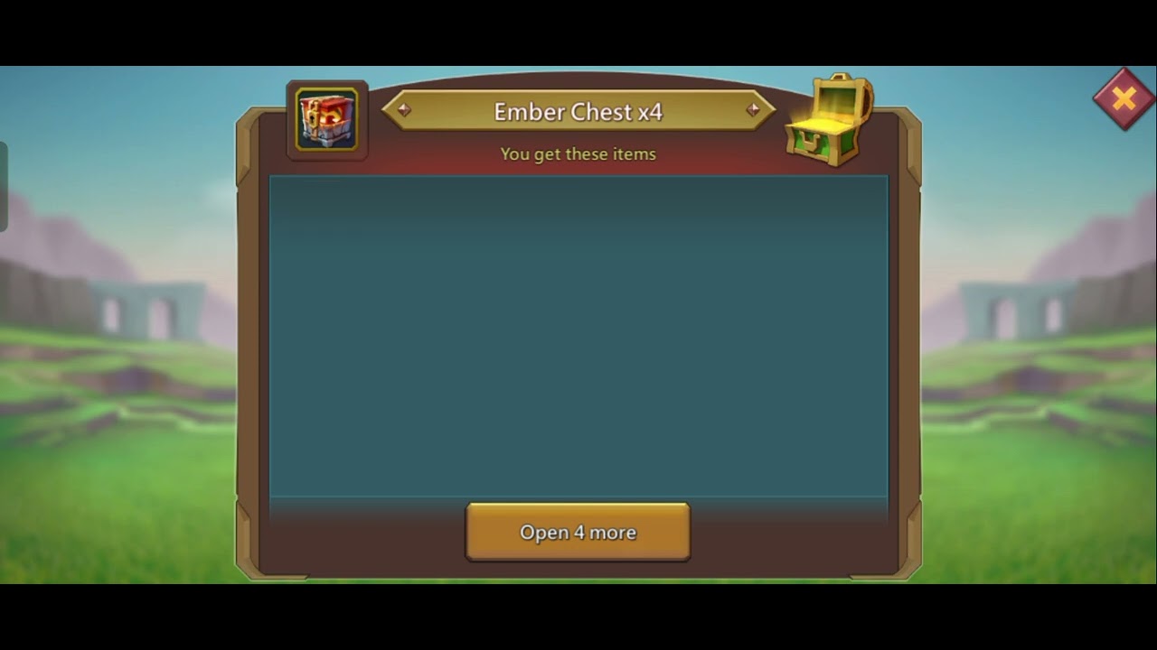 Lords mobile chest opening