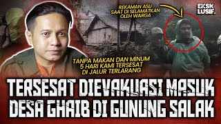 ANEH TAPI NYATA??! AKHIR DARI KISAH 4 PENDAKI TERSESAT MASUK DESA GHAIB DI GUNUNG SALAK