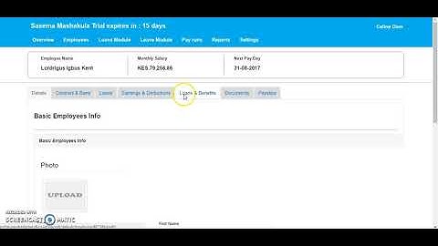 How to Add employee Benefits in Payshark Payroll