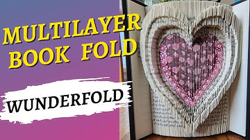 Book Folding - MULTILAYER feature - Wunderfold Book Folding
