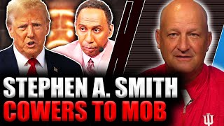 Stephen A. Smith COWERS To Woke Mob Over TRUMP Comments | Don't @ Me with Dan Dakich