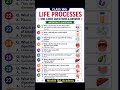 life process One linear class 10th cbse and other boards #chapterwise #classnotes