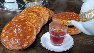 طريقه تحضير الذمول اليمنى والسر لعدم انتفخها اثناء الخبز ( yemeni tea bread (thamool