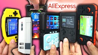 He comprado 6 CONSOLAS RETRO BARATAS en AliExpress y son así