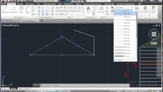 3-3. Привязки И Толщины Линий В Автокад