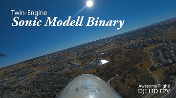 Twin-Engine, Sonic Modell Binary Flight
