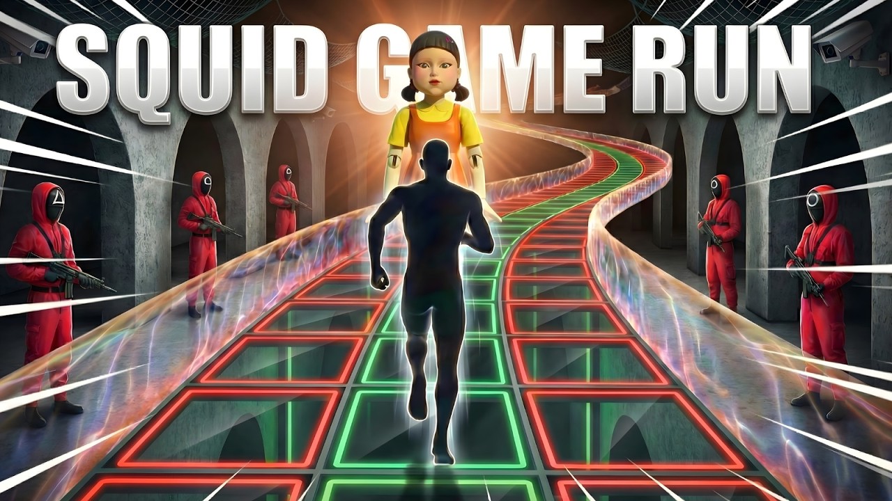 SQUID GAME RUN | HIGH QUALITY Immersive Interactive Warm Up #12