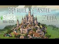 Zelda meets The Sims 4 || Breath of the Wild Hyrule Castle Replica || No-CC || Speedbuild