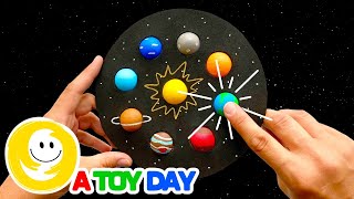 How to make Pop It Planets | How to make a kids fidget Pop It to learn Planets of the Solar System