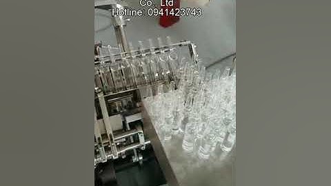 Máy chiết rót và hàn ống thủy tinh ampoule - PMS Việt Nam