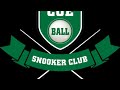Cueball snooker club  table 1 live