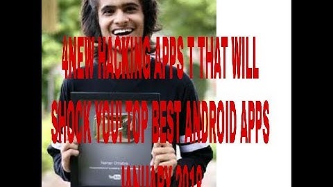 4NEW HACKING APPS T THAT WILL SHOCK YOU! TOP BEST ANDROID APPS JANUARY 2018 // by All About Tech