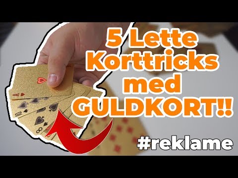 5 Lette Korttricks Med GULDKORT!!