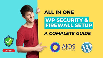 WordPress Security & Firewall Tutorial | All in One Security FREE Plugin Setup Prevent Hacking 2023