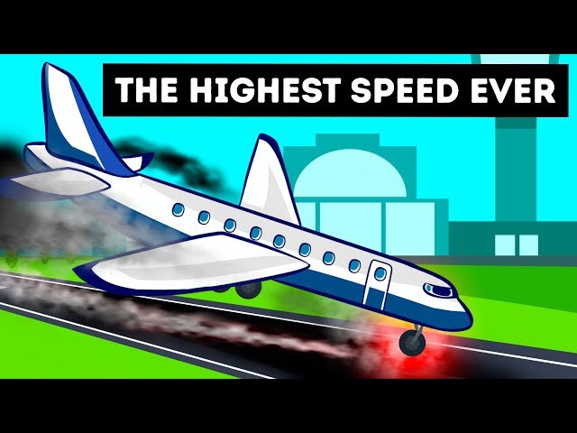 The Plane That Landed with The Highest Speed Ever