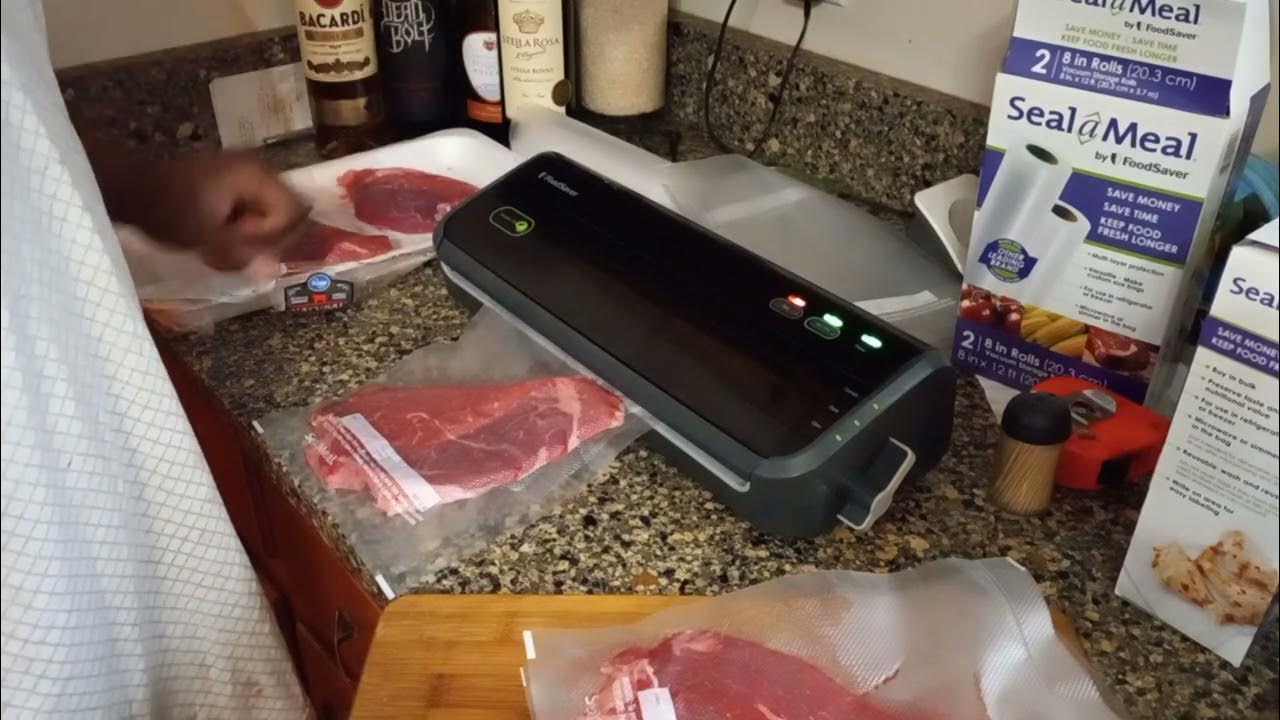 Vacuum Sealing Steaks With FoodSaver YouTube