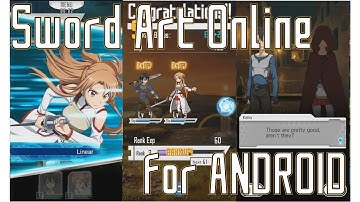 Sword Art Online: Memory DeFrag! First Look and Gameplay - Android