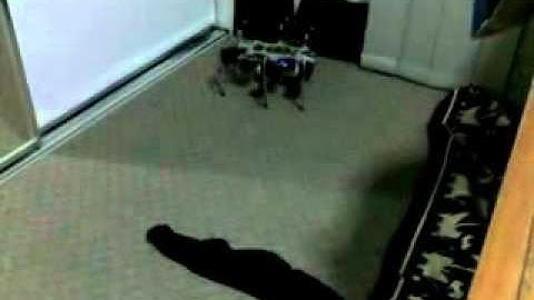 MSR-H01 + Roborealm Object Avoidance - The Sock Test!