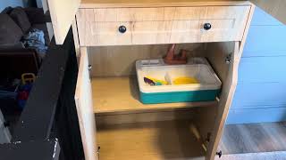Honest Review: Furnify Rustic Wood Kitchen Pantry Cabinet