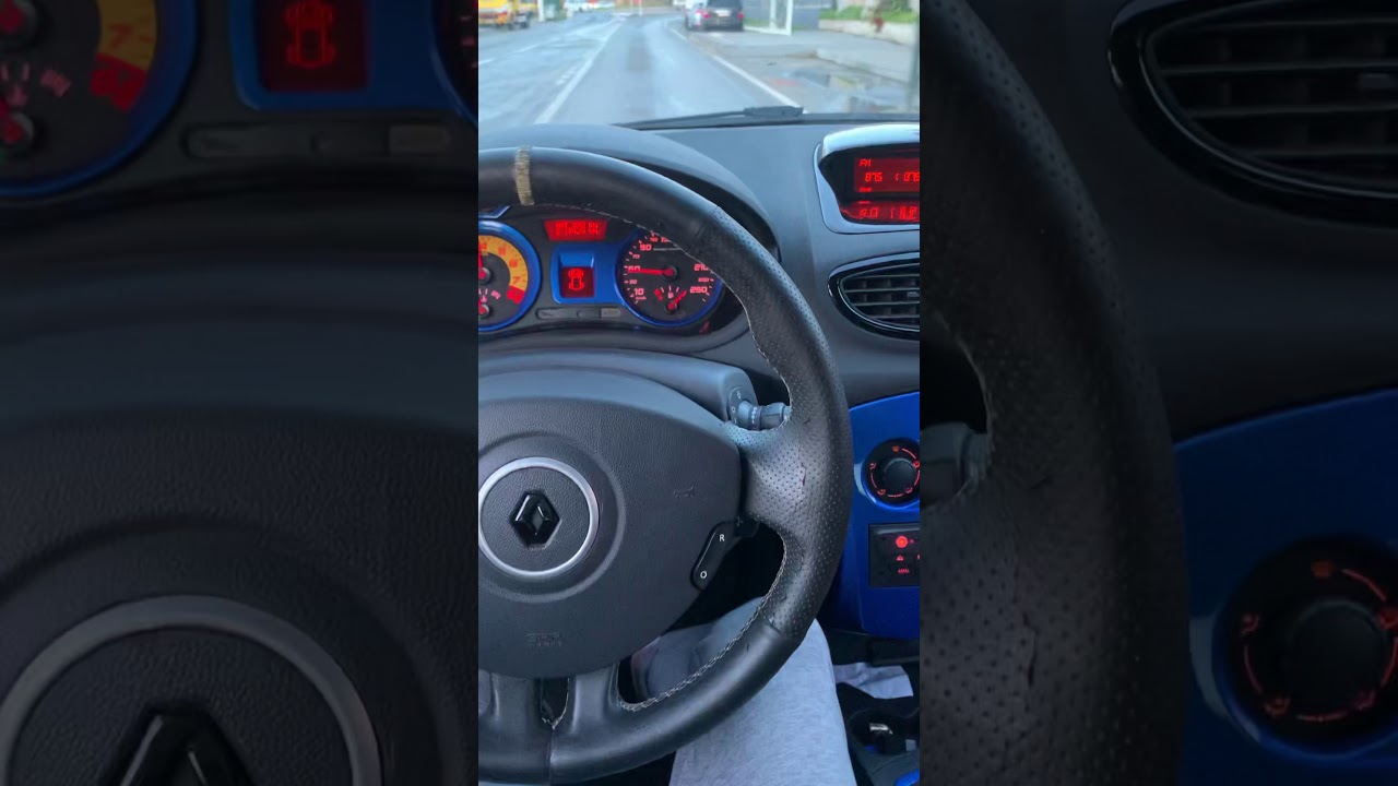 Clio 3 RS collecteur inox ligne akra