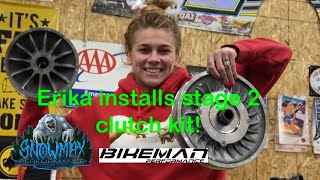 Erika Installs Stage 2 Bikeman Performance Clutch Kit