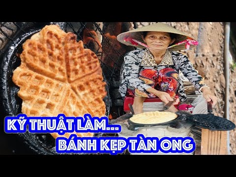 Video Bánh kẹp tàn ong là bánh gì mà lạ và ngon như thế này?... - youtube