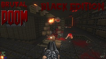 Brutal Doom Black Edition 3.2c - Project Slipgate | Map03 | PC Gameplay 4K