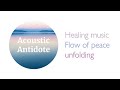 Flow of peace unfolding healing music to calm relax and unwind ambient reverb layered