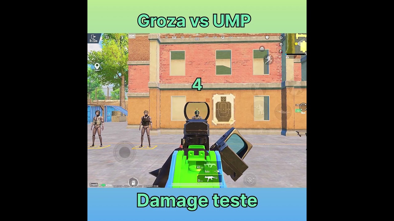 Groza vs ump 🤔 pubg bgmi pubg mobile 