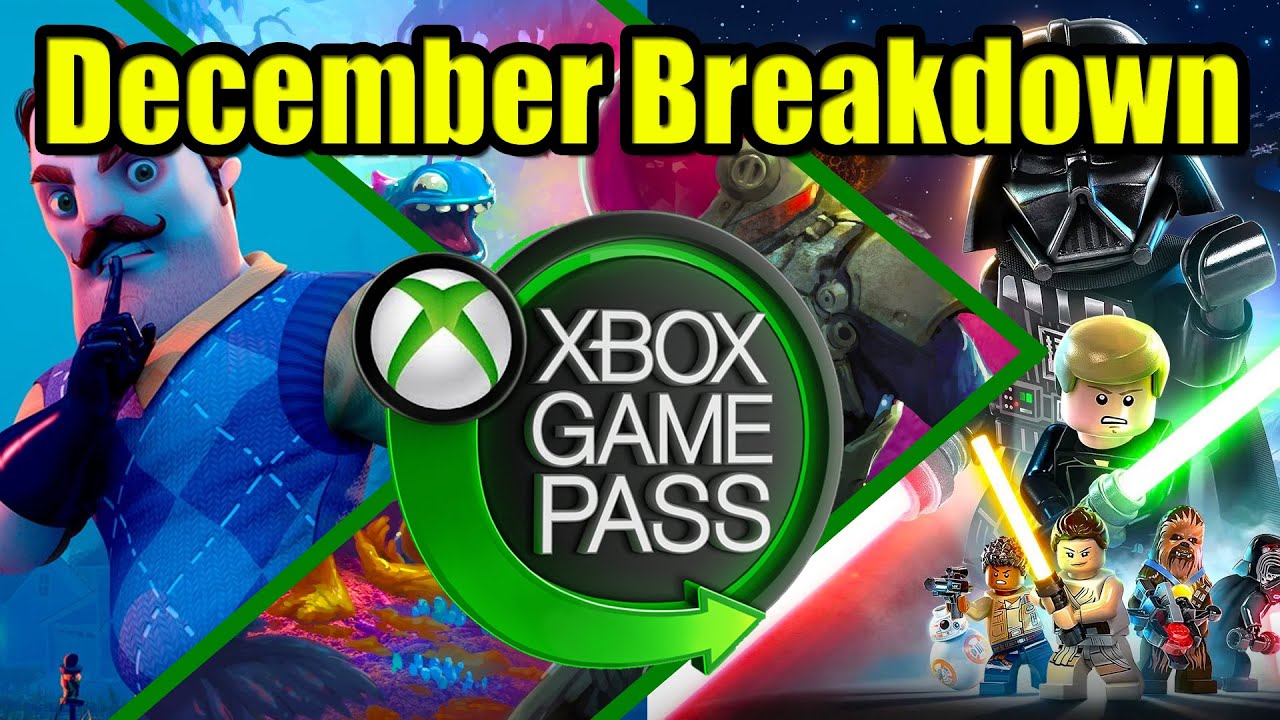 Xbox Game Pass December 2022 free games