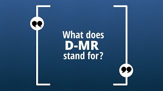 What does D-MR Stand for?