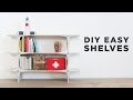 DIY Easy Shelves DIY Easy Shelves