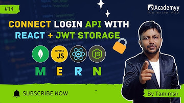 🔑 Connect Login API with React & Store JWT in LocalStorage | MERN Authentication (2025) 🚀